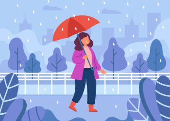 what kind of attire folks love to wear in rainy season